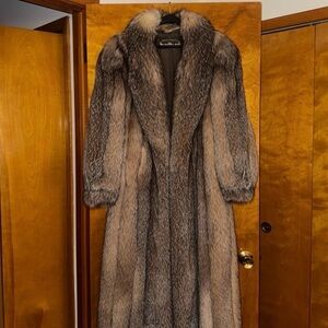 Like New Crystal Fox Coat